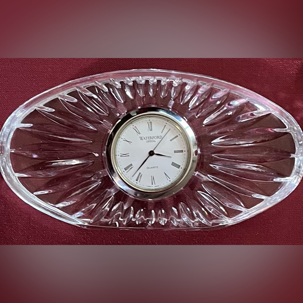 Waterford Crystal Table/Desk Clock